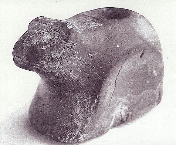 NEW CASTLE EFFIGY PIPE 