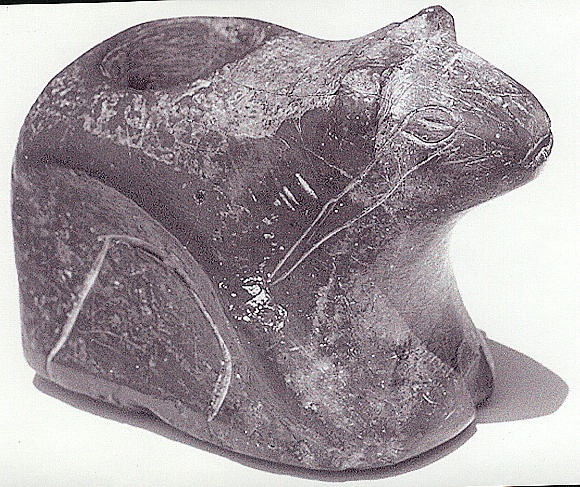 NEW CASTLE EFFIGY PIPE