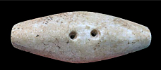 gorget found by Stan Harris, Eddyville, Illinois