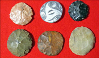 Circular Stone Artifact Discs