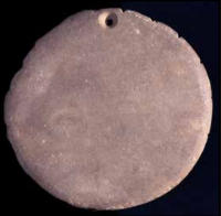 circular sandstone palette pendant